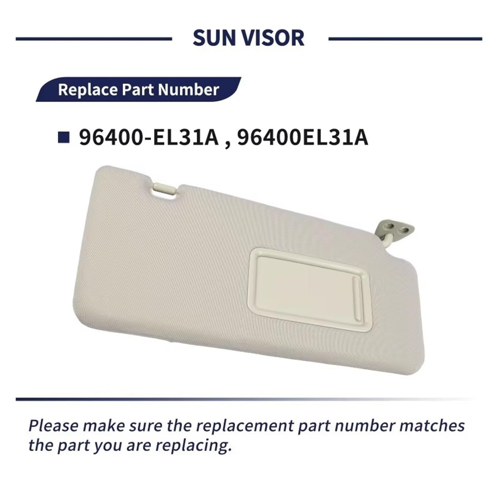 Für Nissan Für Tiida 2004-2012 Für Versa 2007-2012 Auto Sonnenblende Sonnenblende Pannel Mit Make-Up Spiegel Sonnenschutz Frontscheibe