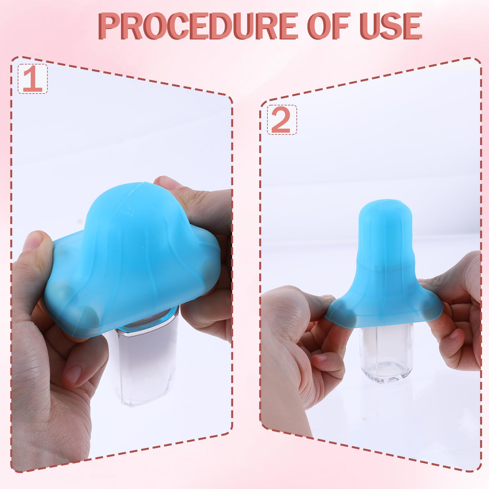 6x Auslaufsichere Silikon Hüllen Für Reiseflaschen - Dehnbare Flaschenschützer