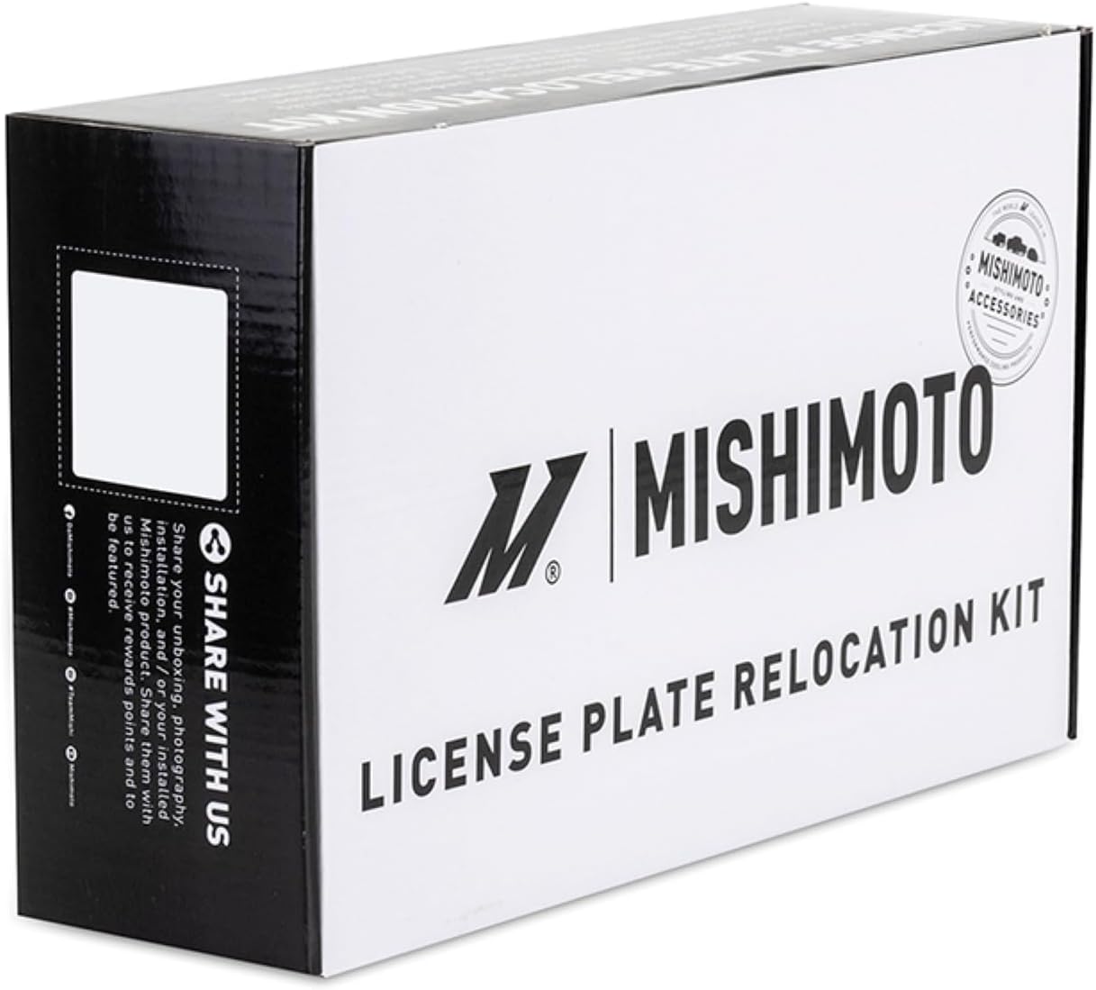 Mishimoto MMLP-F2D-11 License Plate Relocation Bracket, Compatible with Ford F-250 & F-350, 2011+