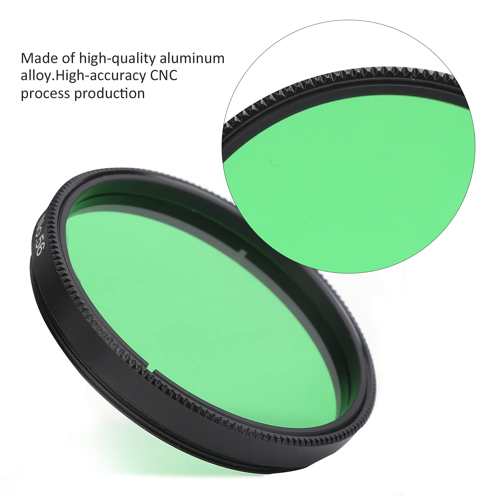 Filtro de telescopio Astronómico 50.8mm, Moon Filter para Reducir la contaminación lumínica