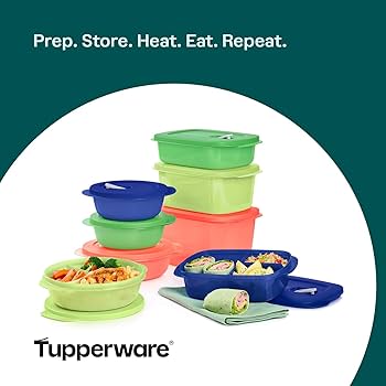 Amazon.com: Tupperware CrystalWave 8 Piece Food Storage