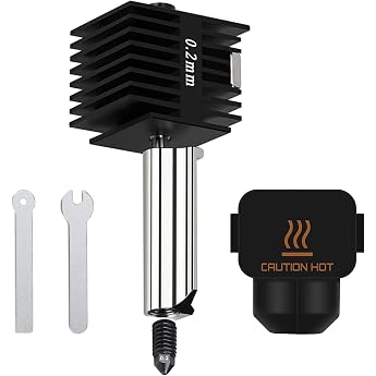 Bambu Lab A1/A1 Mini Hotend 0.2 mm 3D Printer Replacement Spare Parts for Bambu Lab A1/A1 Mini 3D Printer