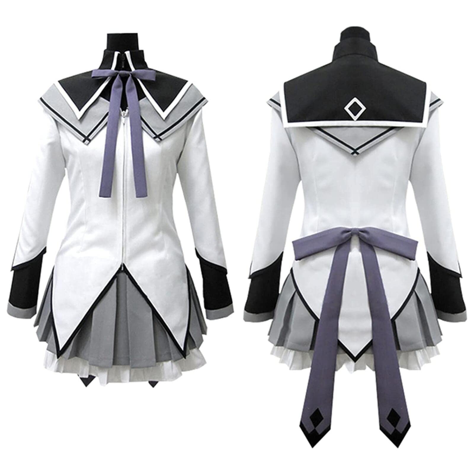 Amazon.co.jp: Essri 暁美ほむら 開戦服 コスプレ 衣装 魔法少女