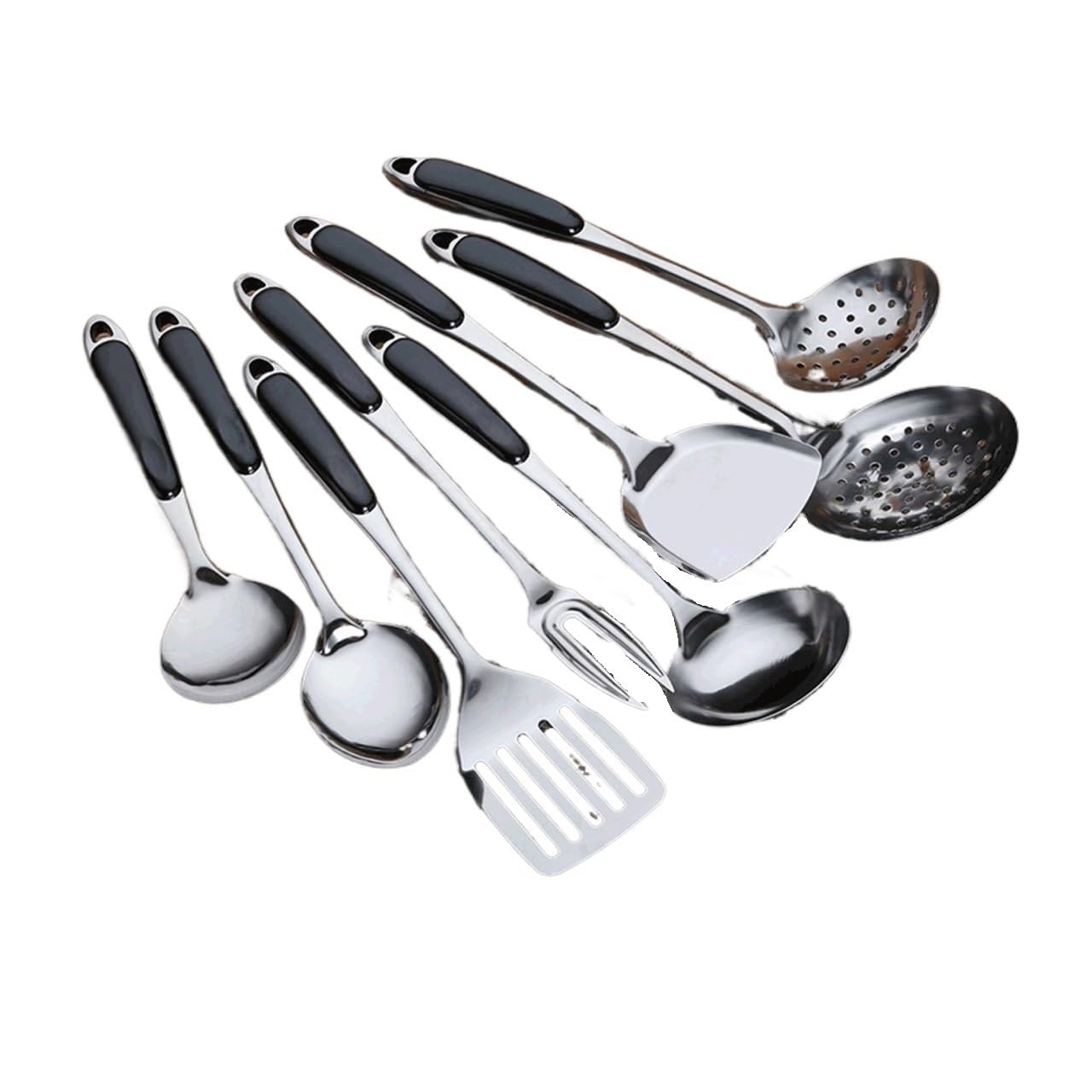 IUokLU Kitchen Utensils Tool Set Spatula for Stainless Steel Cooking Equpment Kitchen Accessories Essentials,Kitchen Cooking Tools