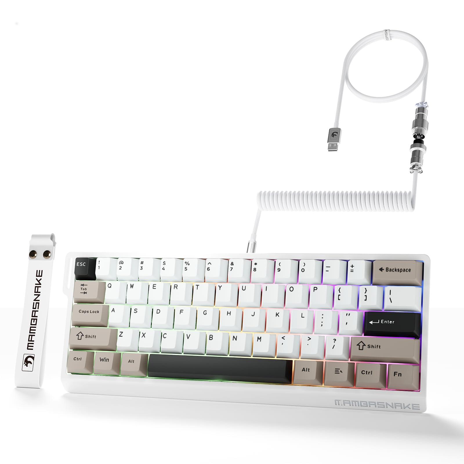 Amazon.com: MAMBASNAKE X60 HE Magnetic Switch Keyboard Adjustable