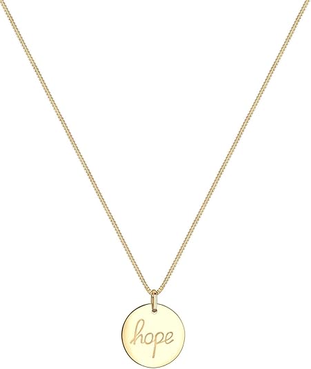 Collana in oro bianco 18k con grande pendente a cerchio in diamanti. | GV