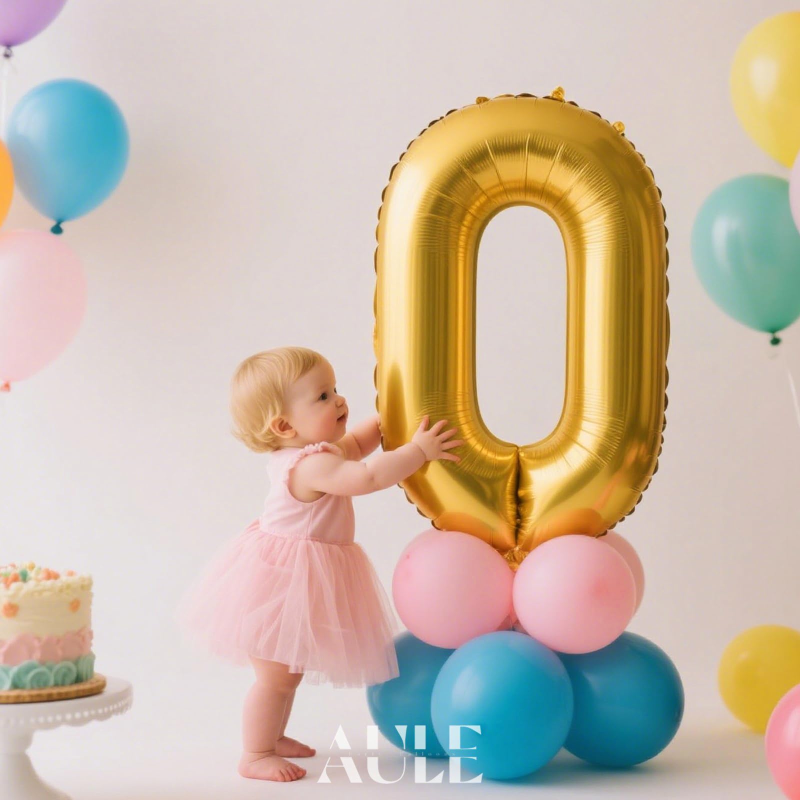 Ballon Géant Chiffre 40 Pouces (environ 100 Cm) En Aluminium - Gonflable à L'hélium Ou à L'air, Réutilisable - Décoration Fête D'anniversaire, Mariage, événement