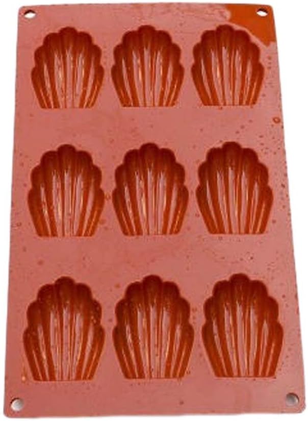 Piggy2gether- Shell Shaped Silicone Bread Mold Chocolate Mold, Ice Tray, Baking Mold