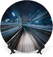 Vista 18 de Platos decorativos, adorno de impresión moderna, acuarela de ramas cítricas de limón, 6 pulgadas, decoración de pared de cocina, verde bosque