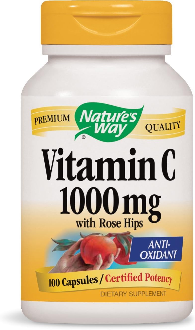 Natures Way Vitamin C 1000 W Rosehips6