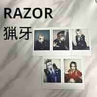 RAZOR 猟牙　チェキ Amazon.co.jp: RAZOR 猟牙 チェキ 5枚セットV系 バンド BORN