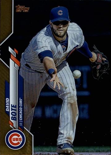 2020 Topps Series 1 Baseball Rainbow (Gold Foil) #311 David Bote Chicago Cubs Official MLB Trading Card