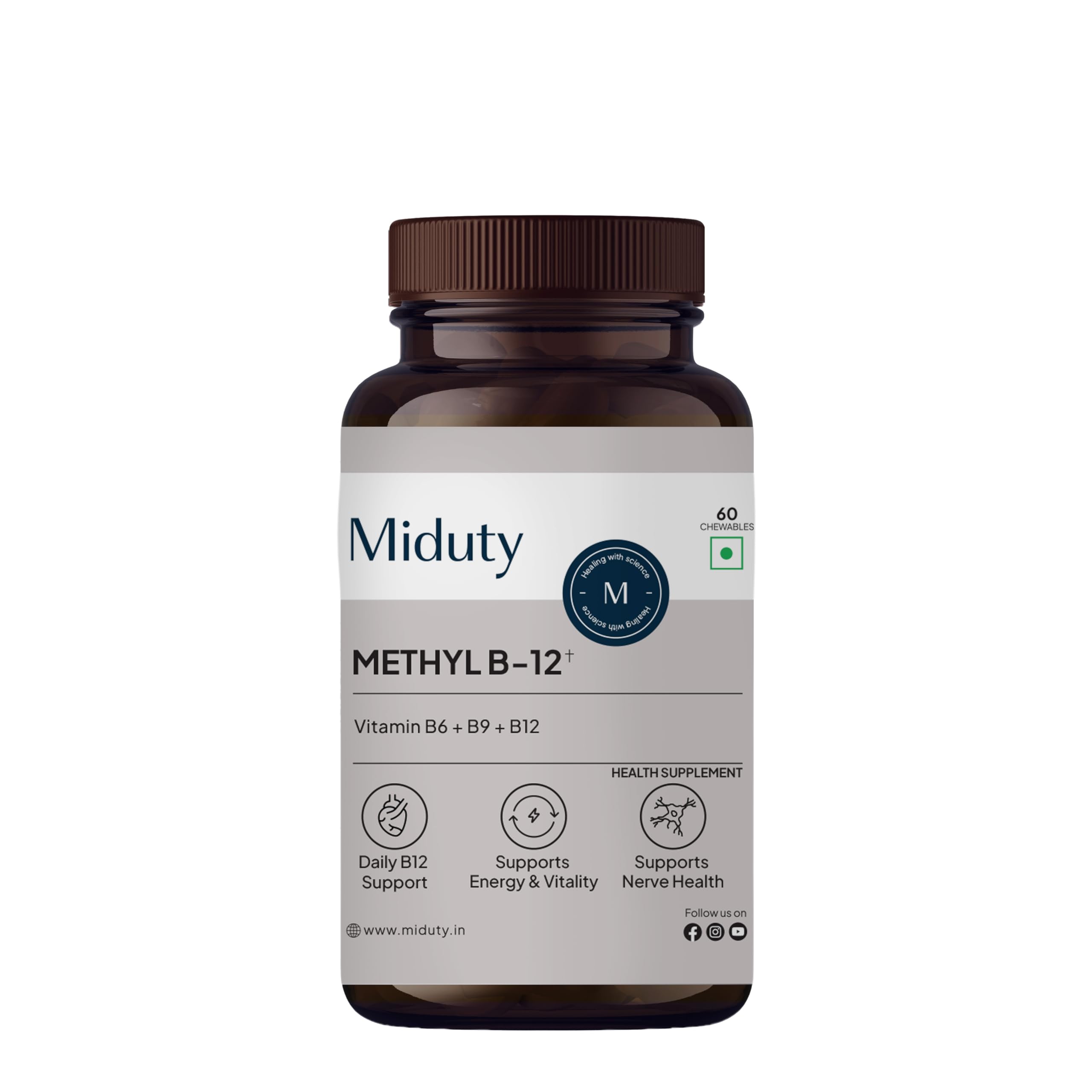 does injectable b12 expire Miduty Vitamin B12 Supplement - Bioactive B-Complex with B6, B9, B12 – Daily Energy Support