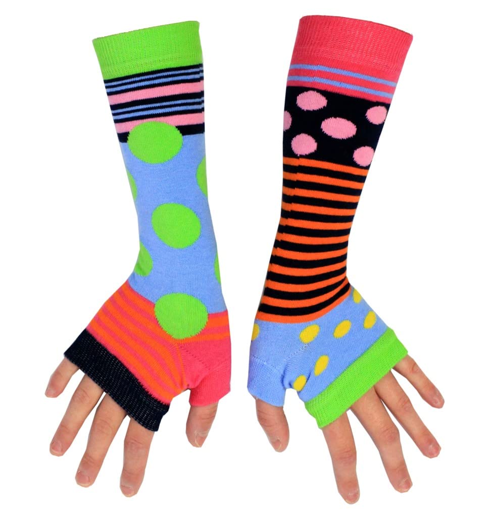United Oddsocks - Women's - Arm Warmers - One Size - Spots & Stripes