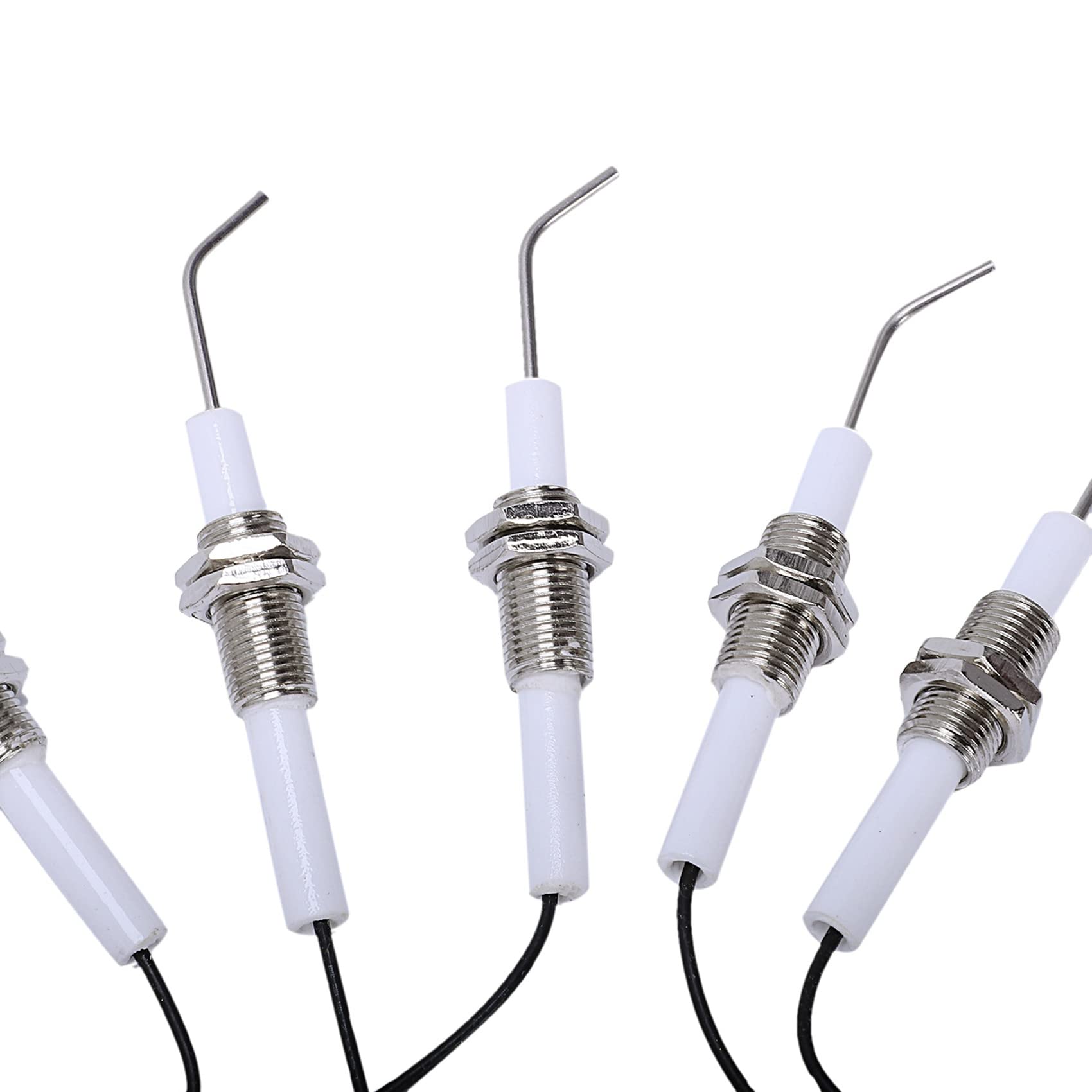 Ignition Accenditore di Elettrodi Ceramici A Spina con 30cm nel Terminale Rotondo 50pcs / 2.3mm