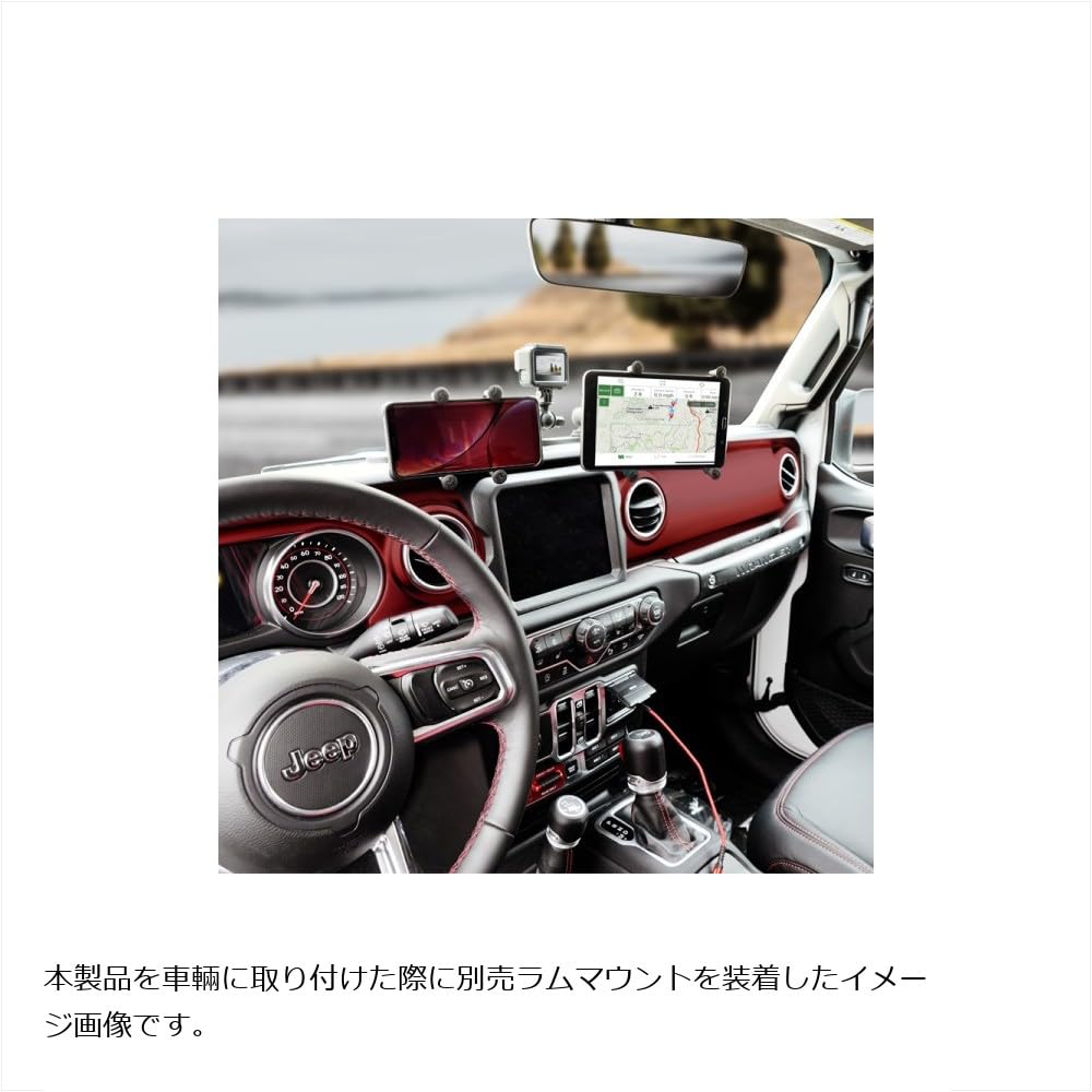 Amazon | ラムマウント(Ram Mounts) タフトラック 12インチレール Jeep