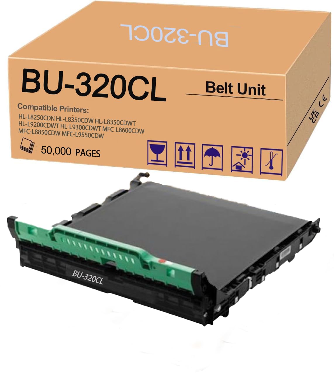 BU-320CL BU320CL Transfer Belt Unit use for HL-L8250CDN HL-L8350CDW HL-L8350CDWT HL-L9200CDWT HL-L9300CDWT MFC-L8600CDW MFC-L8850CDW MFC-L9550CDW Printers