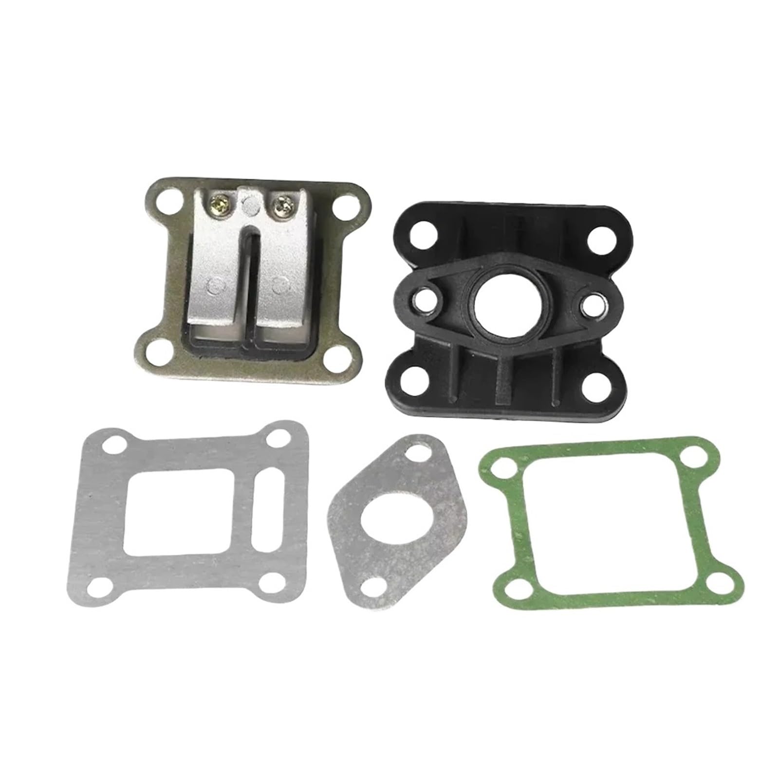 Carburetor Reed Valve Inlet Intake Manifold Gaskets for 47cc 49cc Fit for Mini Moto Dirt Pocket Bike ATV Reed Valve Carburetor Reed Valve