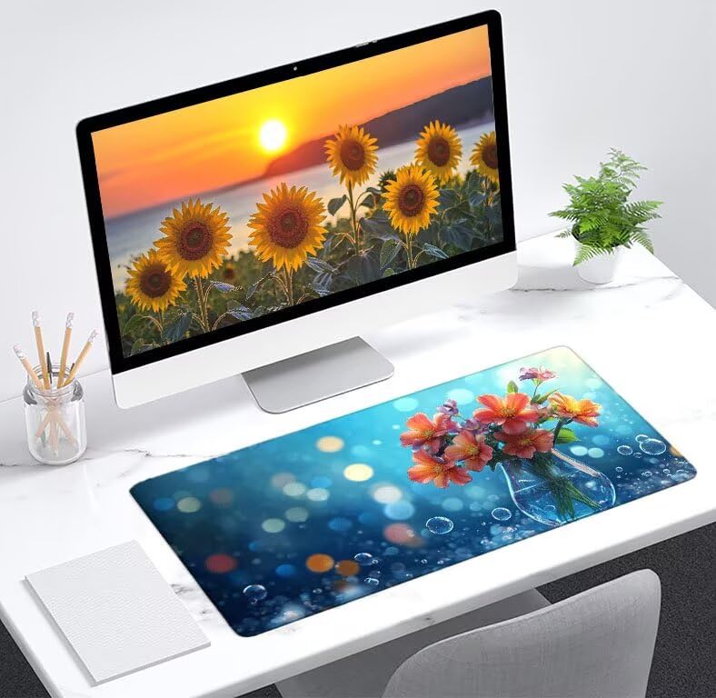 Tapis de souris imperméable grand format pour protéger le bureau en bois - 2
