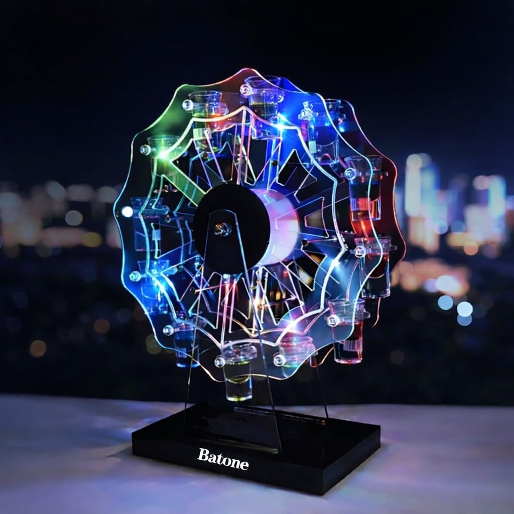 Amazon｜Batoneテキーラ観覧車 LED酒ボトルの表示棚 KTVナイトクラブに