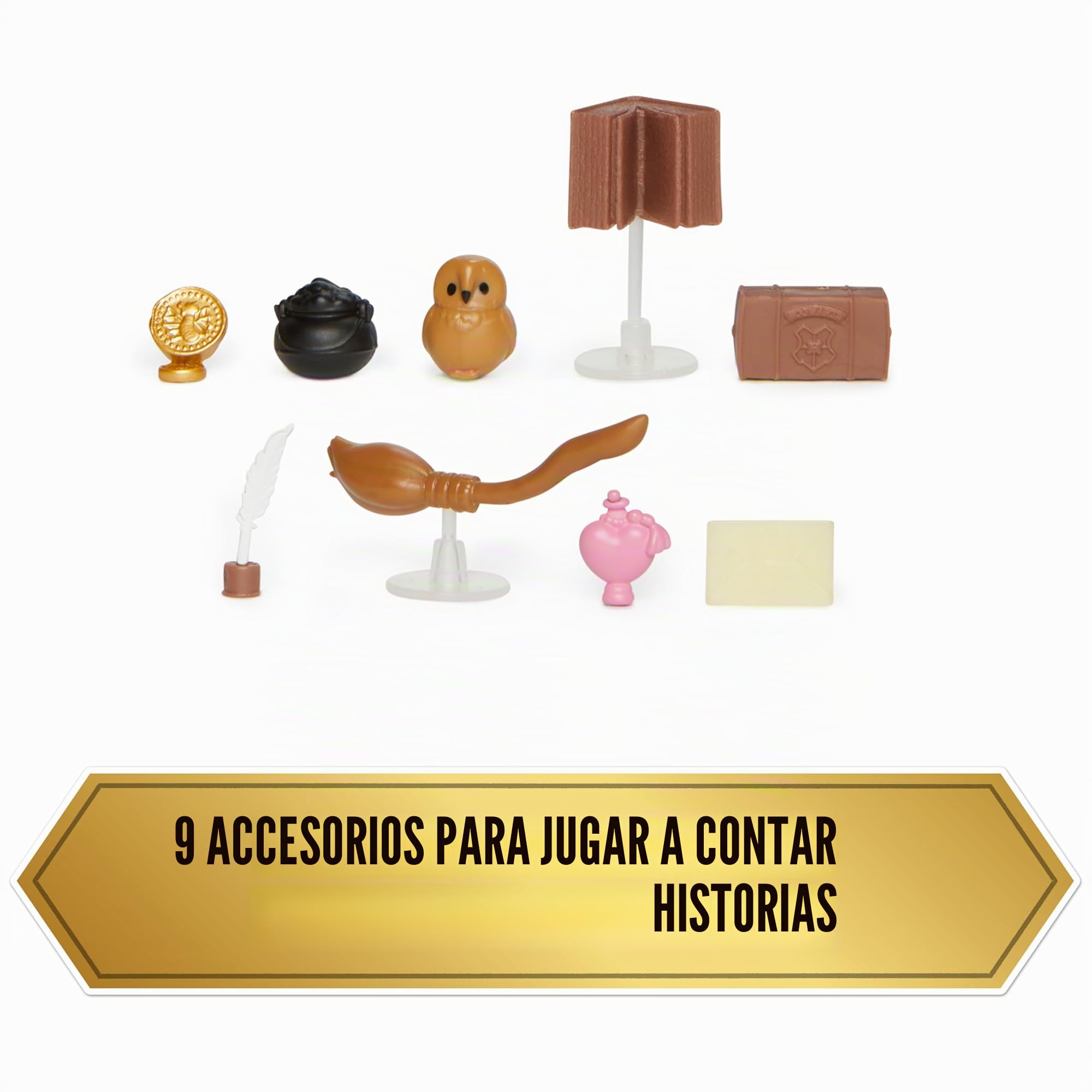 Wizarding World Harry Potter - Calendario de adviento de Harry Potter - Calendario de adviento para Navidad con 24 sorpresas, Accesorios, Figuras mágicas, Juguete Infantil de 6 años y más
