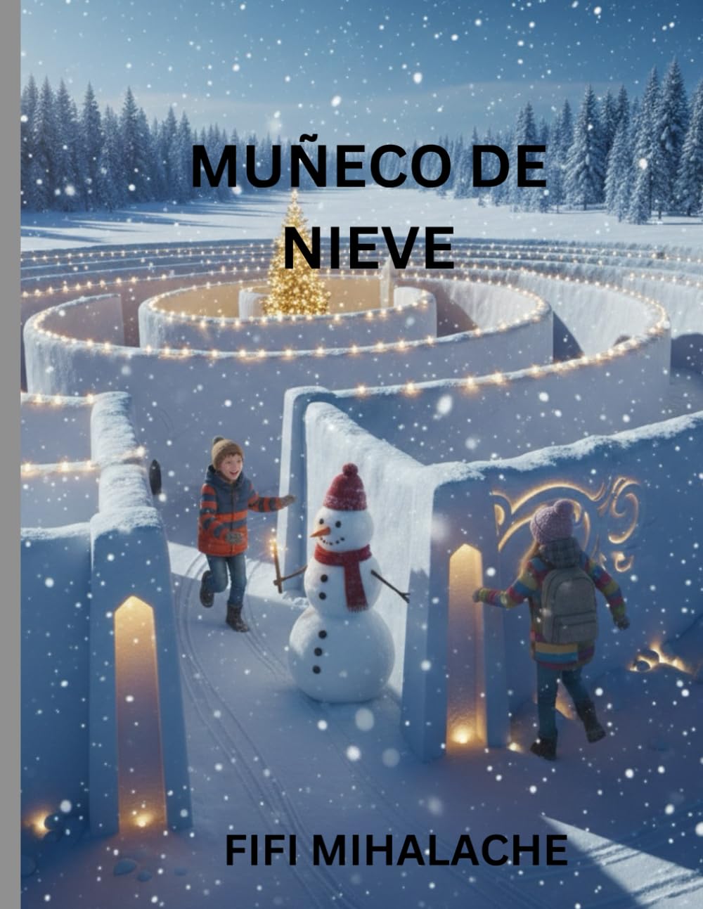 MUÑECO DE NIEVE: para niños de 4 a 8 años