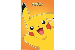 POSTER STOP ONLINE Pokemon - TV Show & Gaming Poster (Pikachu)