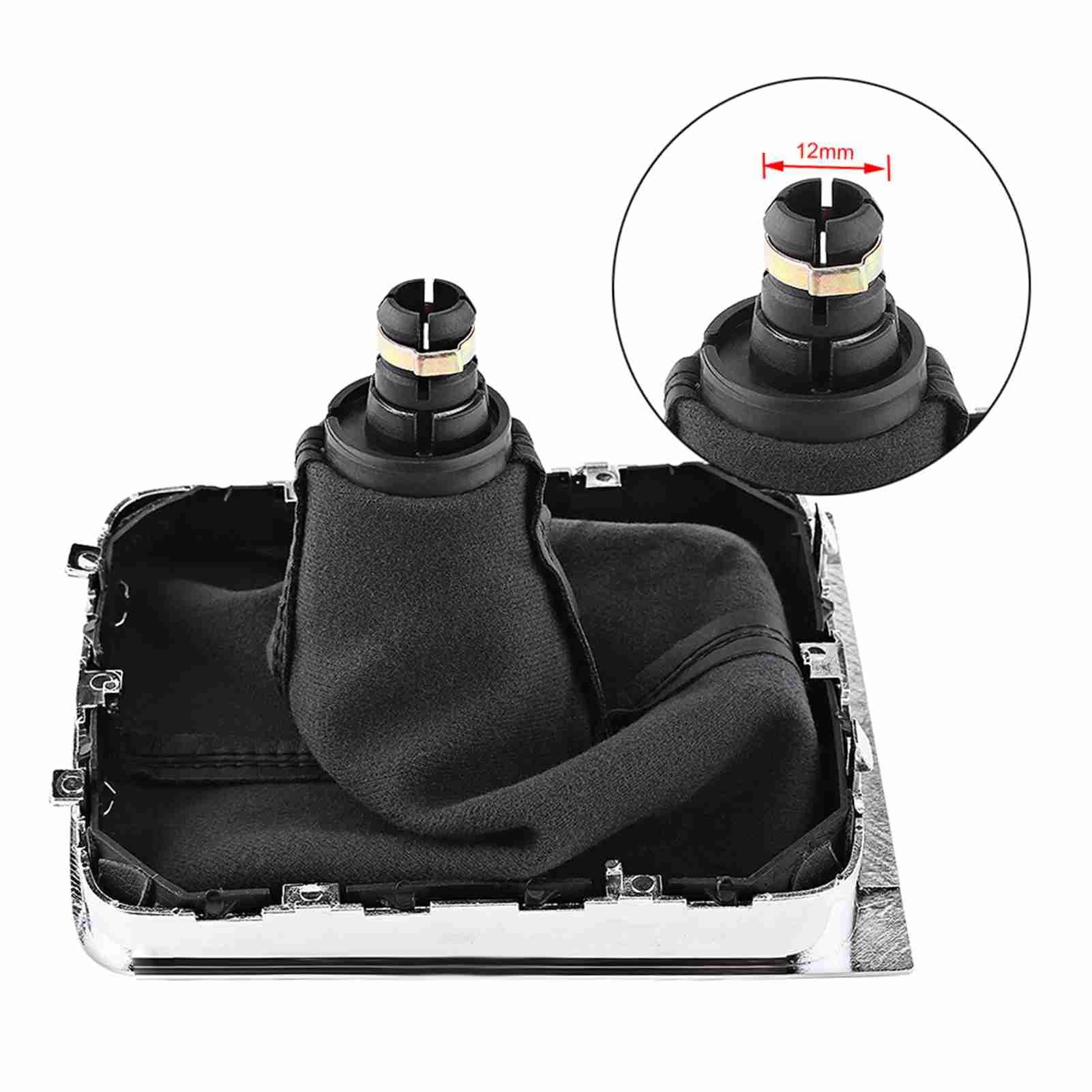 Aramox Stuptuty Gałka Zmiany Biegów 6-biegowa do Samochodu kompatybilna z B7 2011-2012, Stick Boot Frame Kit