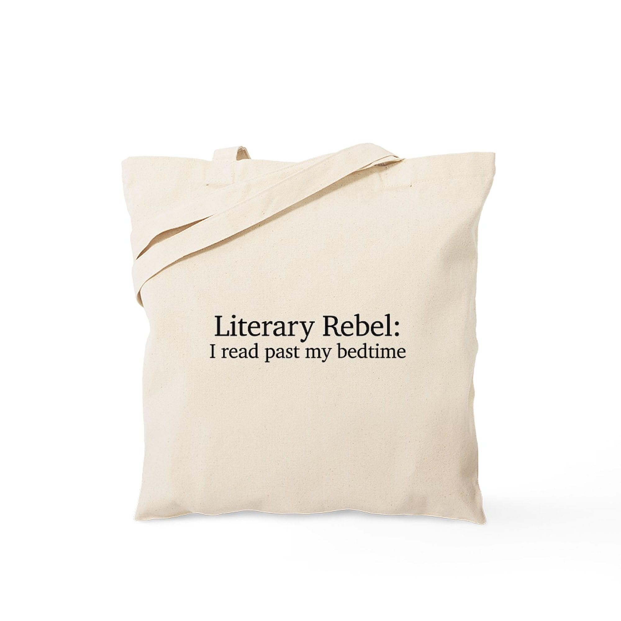 CafePress Literary Rebel Tote Bag Canvas Tote