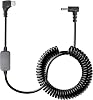 USB-C - DC3.5プラグレーダー探知機電源ケーブル、タイプC 5V-12V電源コード。Cobra RAD 480i、350、380、Uniden DFR1、DFR3、DFR5、Whistler、Radensoレーダー探知機長さ8.2フィートに対応。
