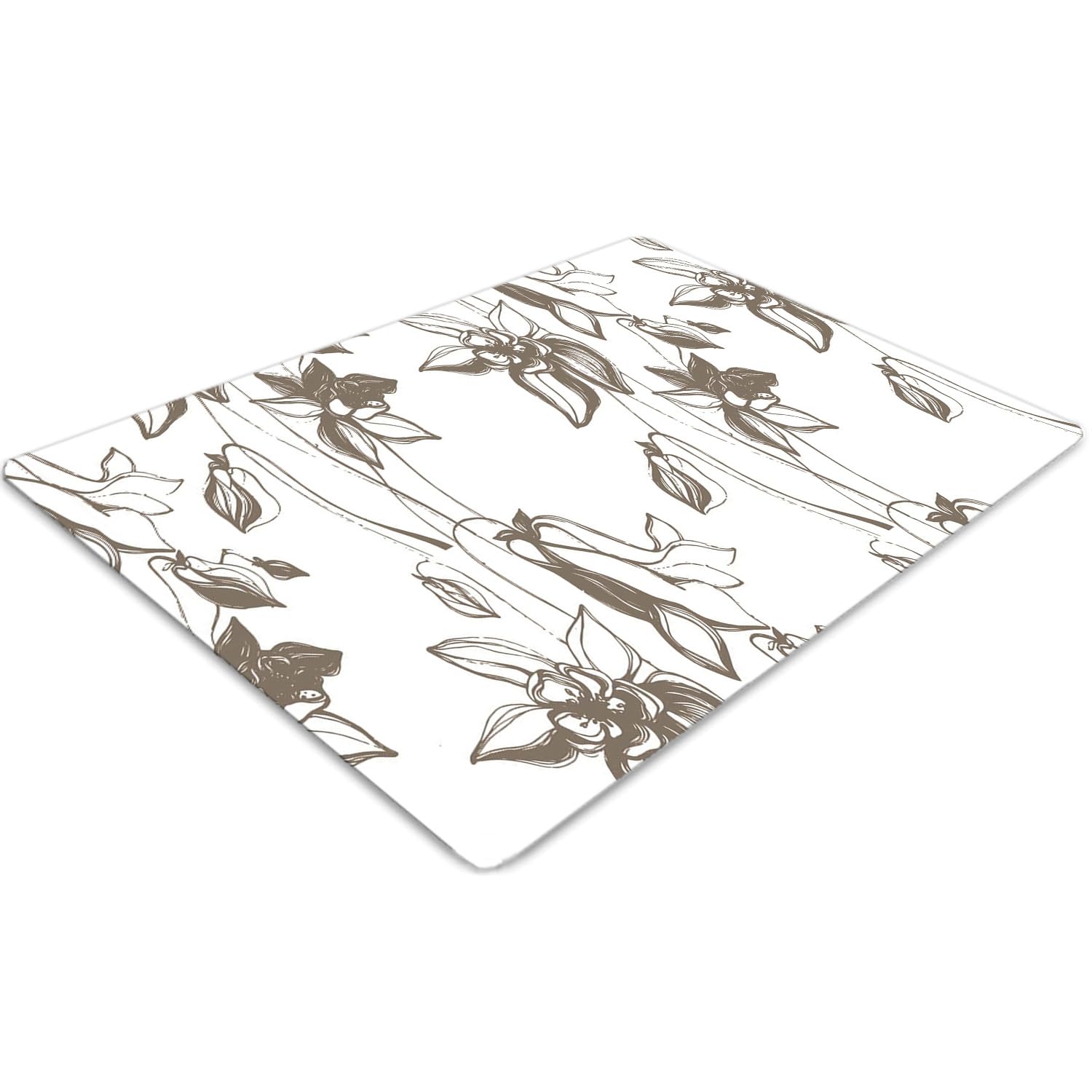 Tapis de chaise antidérapant et imperméable en PVC protecteur haute résistance