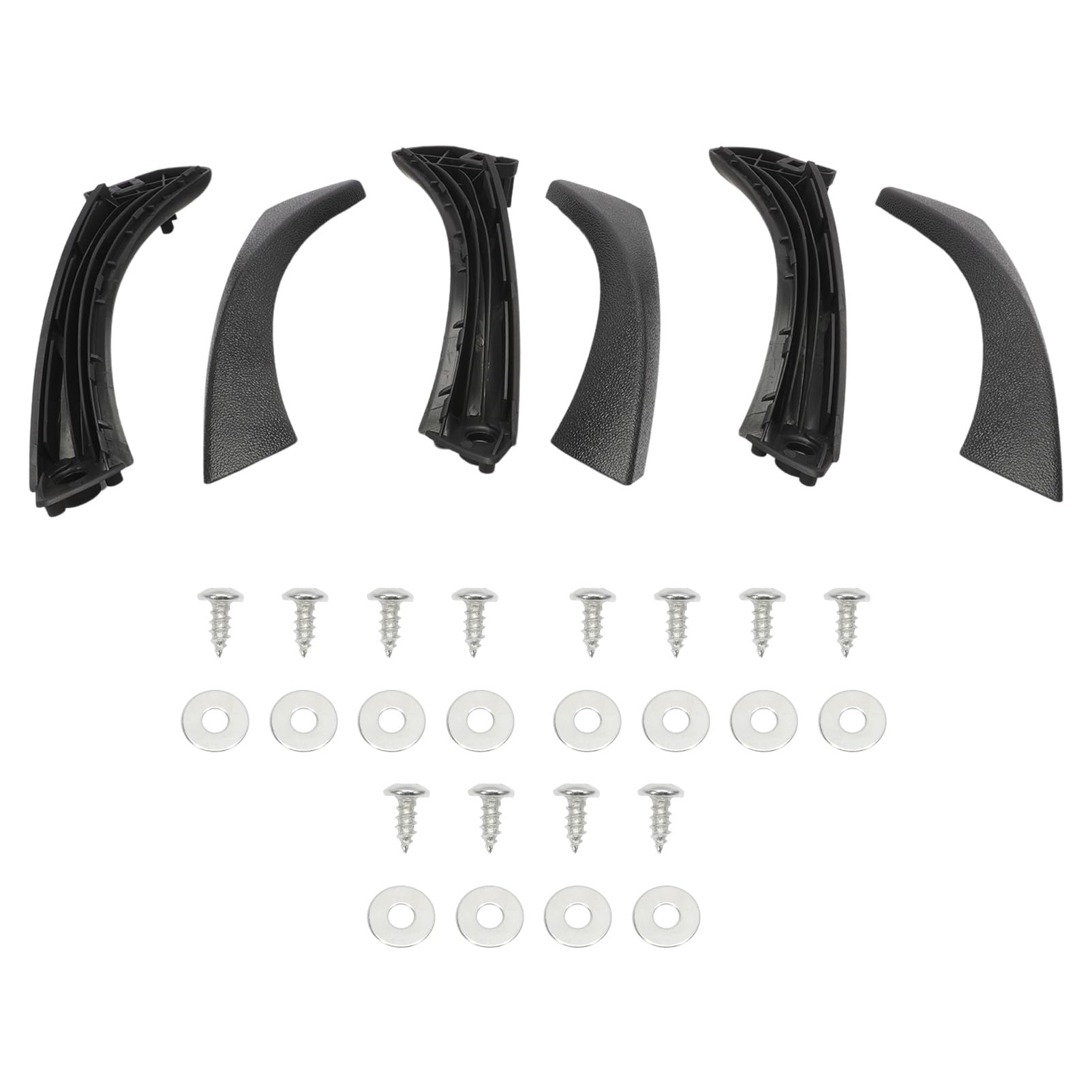 6PCS Maniglia Porta Interna Sinistra & Destra per E90 E91 E92 E93 maniglia interna della portiera 51417230849 51419150335 51417230850 51419150336 Interne Maniglia