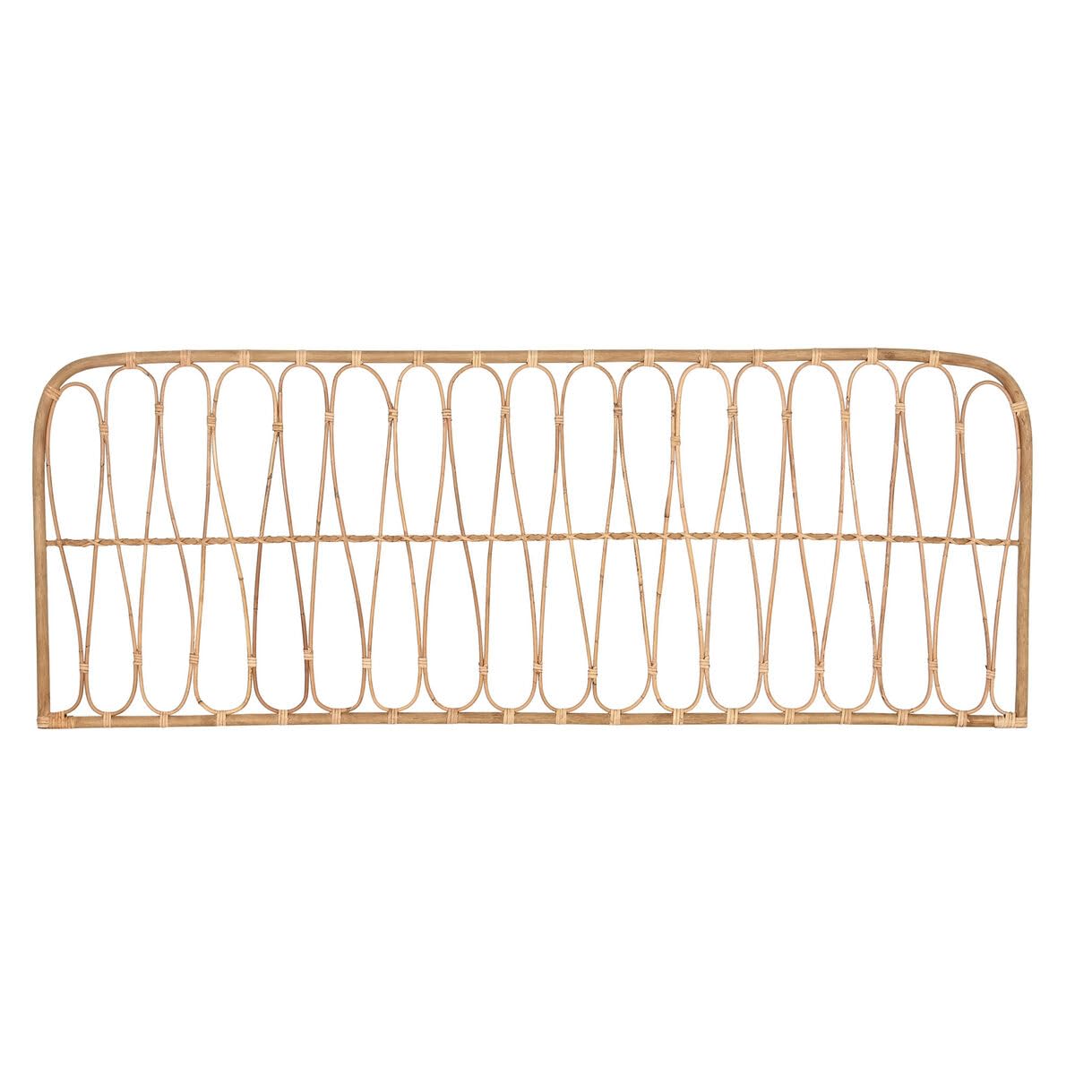 Amazon.de: Home ESPRIT Kopfteil fr Betten, Bambus, Rattan, 160 x 2 x 60 cm