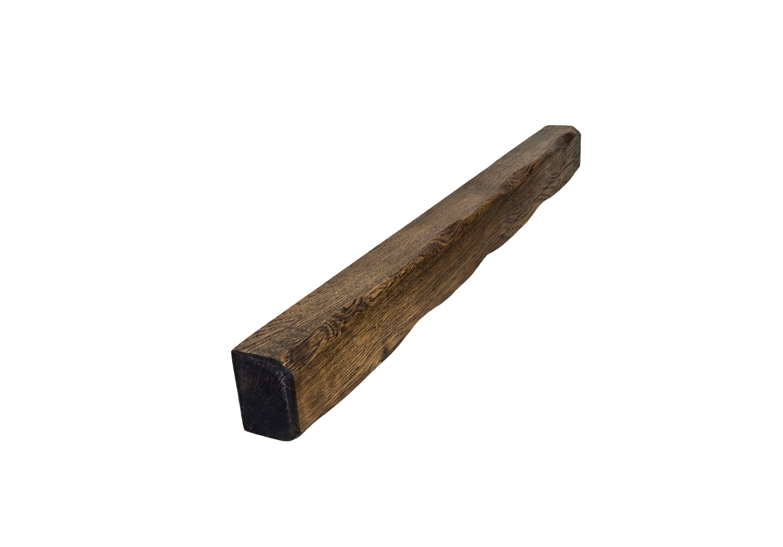 oakleys oak Solid Oak Beams for Fireplaces- Oak Floating Shelf for Home Decor- Rustic Shelves to Decorative Logs for Fireplace- Lightly Worked- Beam Size(110x7.5x10) Cm — image 1