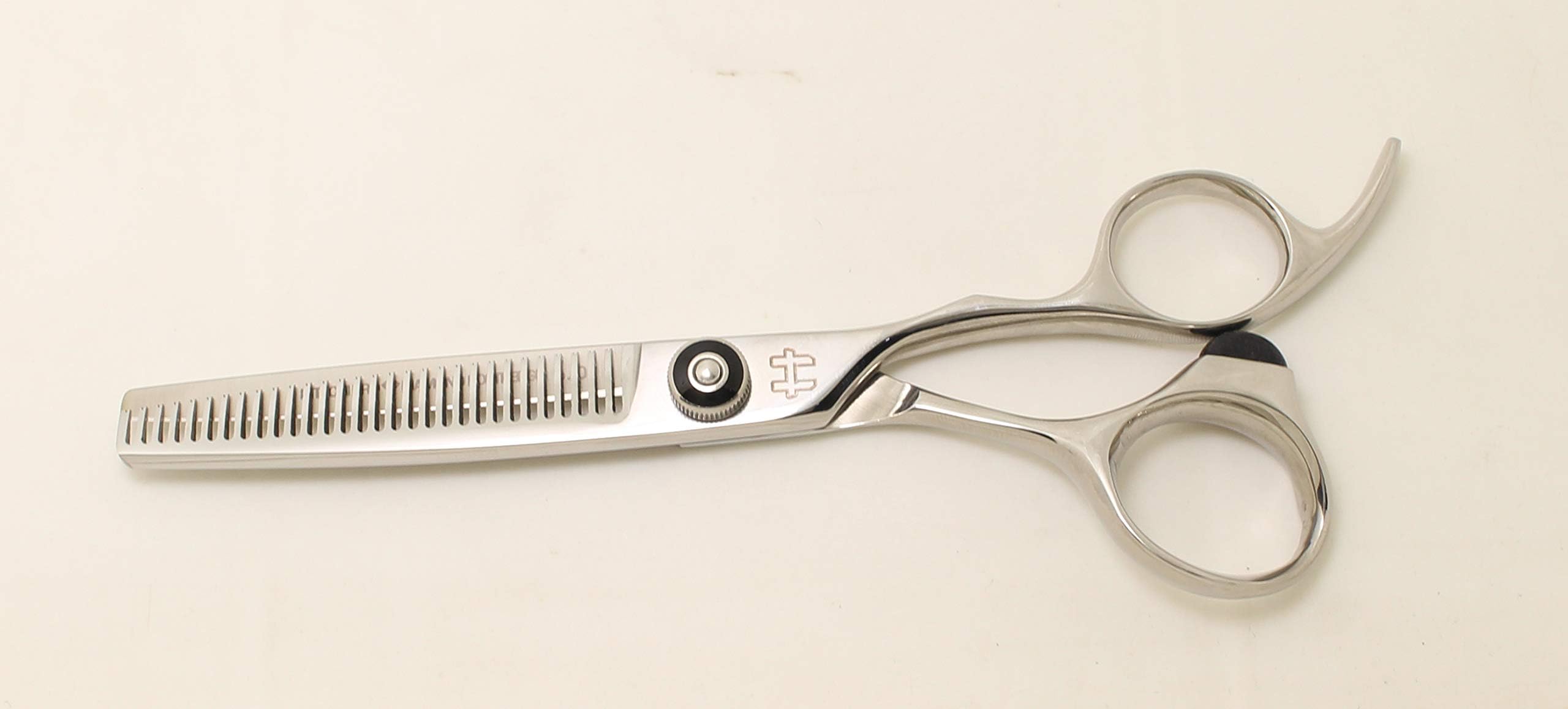 Hitachi Pro Japanese Stainless Steel Professional Thinning Shears-Scissors/Texturizing & Haircut Thinning/Aircraft Alloy Handle/30 Cutting Teeth/Salon/Stylist//Cosmetology/Barber 6.0" Right Hand