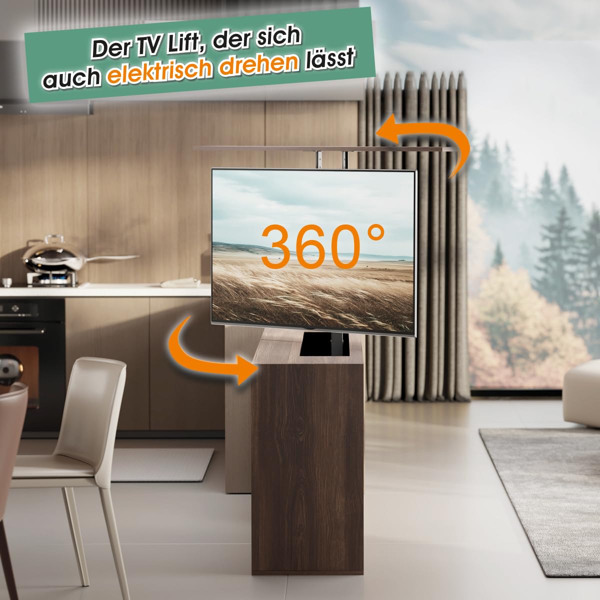 my wall TV Lift HP67-1L - für 32-55 Zoll TVs