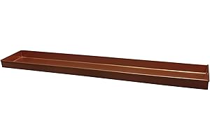 Benjara Classic 29" Metal Windowsill Plant Tray