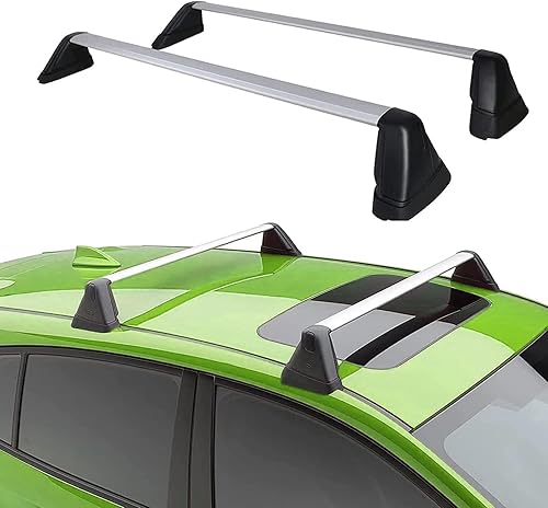 Barras transversales para portaequipajes de techo Subaru Impreza 2017-2023, color plateado