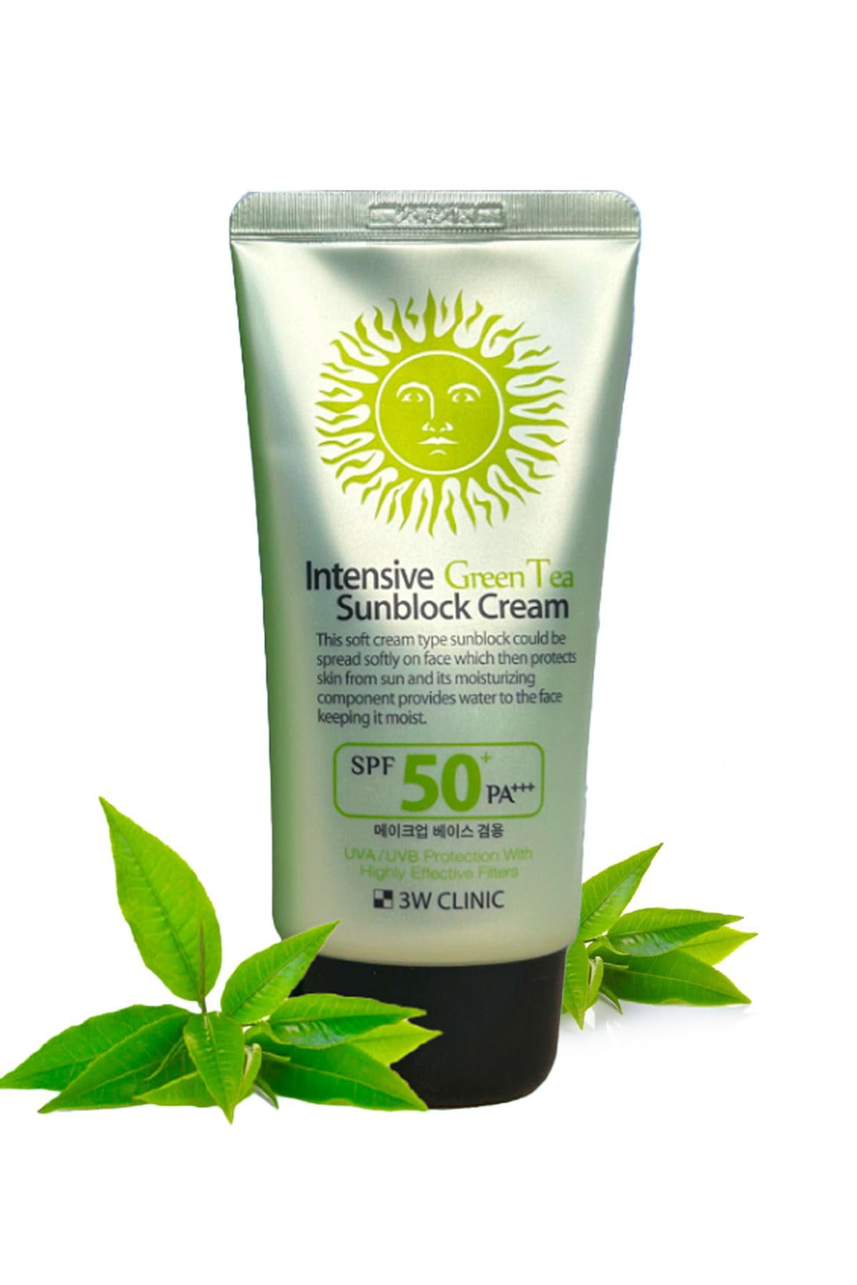 Amazon.com: 3W Clinic Intensive Green Tea Sunblock Cream for