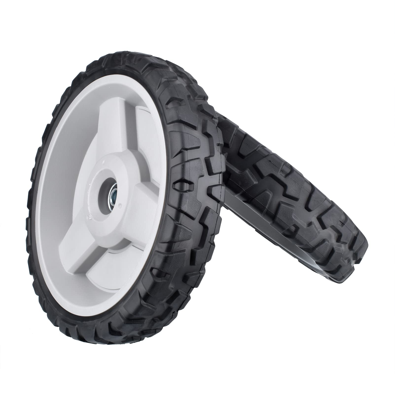 Rueda trasera de 11 pulgadas para Husqvarna 501067001 apta para cortacésped HU725AWDH HU725AWDHQ HU800AWDH, 2 piezas