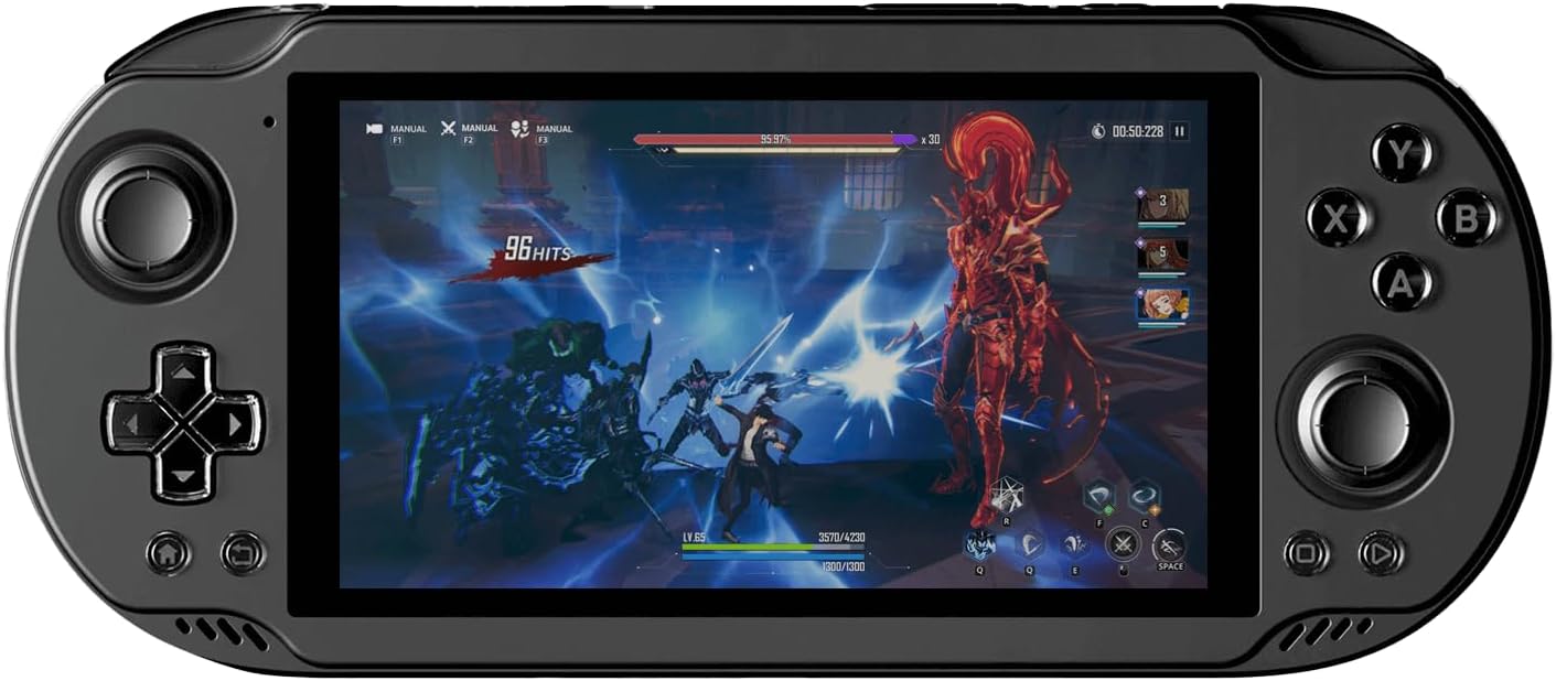 AYN Odin 2 Mini Android Gaming Handheld with Snapdragon 8 Gen 2 CPU, Adreno 740 GPU, 8GB RAM, 128GB UFS 4.0 Storage, 5" 1080p 60Hz Mini LED, Wi-Fi 7, BT 5.3, Android 13