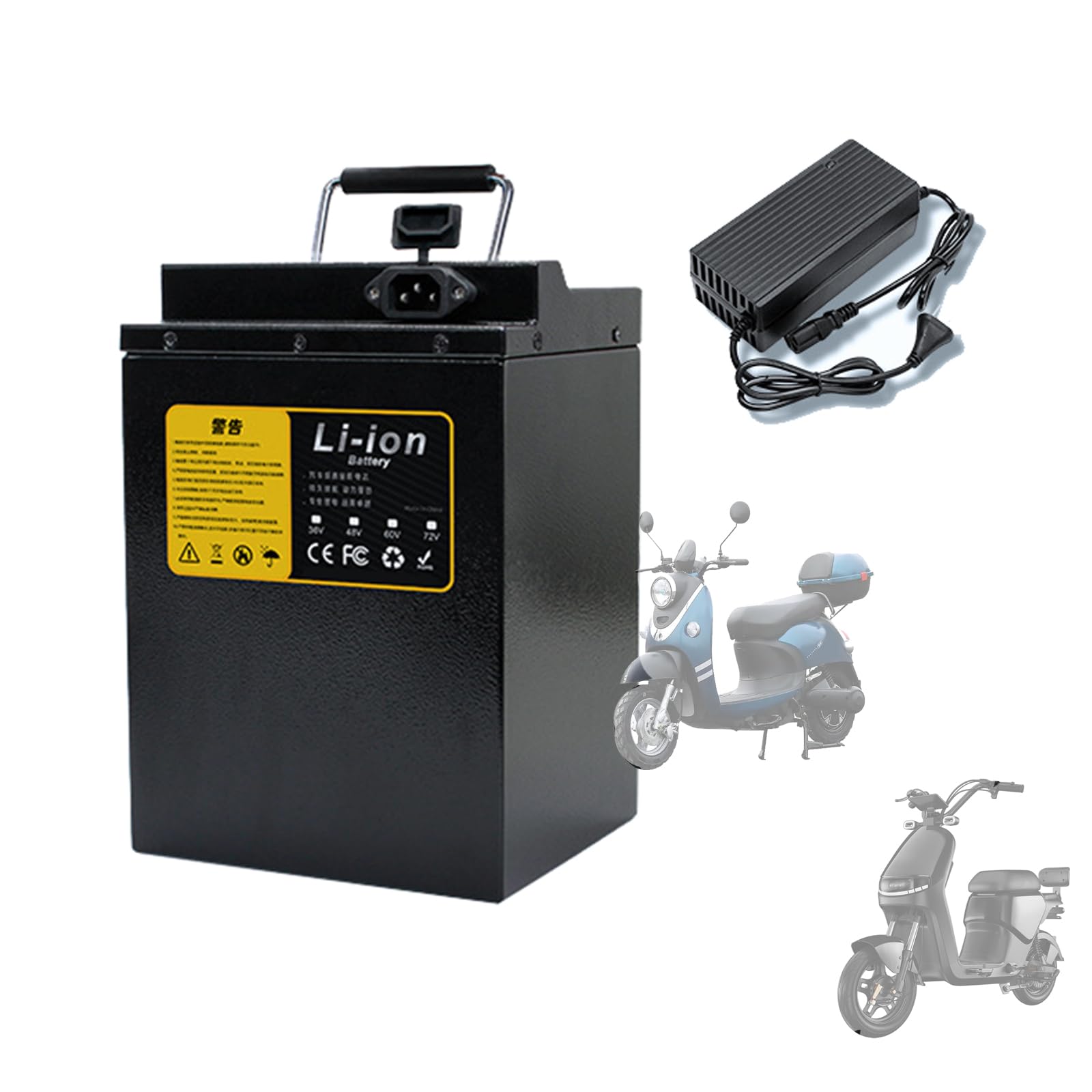 Amazon | WILLQ 48V 15Ah 20Ah 25Ah E-Bike バッテリー 48