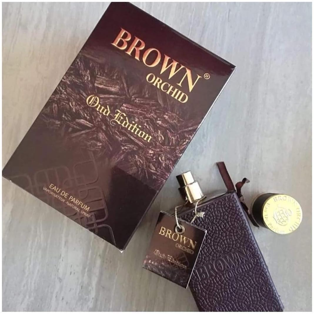 Brown Orchid Oud Edition EDP Perfume 2.72 Fl.oz / 80 ml Unisex By Fragrance World