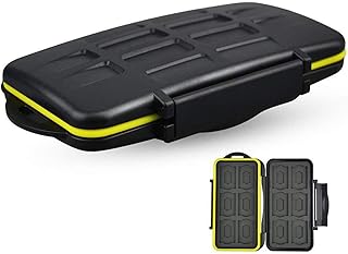 Slots SD MSD Memory Card Case Holder Portable Water-Resistant SD Micro SD Card Case Camera Memory Card Organizer Box 24 Slots For SD SDHC SDXC and Micro SD Cards Memory Card Case Water-Resistant Anti-