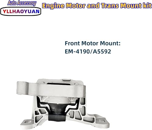 Miniatura 54 de Juego de 3 piezas de montaje de motor compatible con 2006 2007 2008 2009 Fo-rd Fusion 2.3L/3.0L Mercury Milan A5473 A5381 A5474