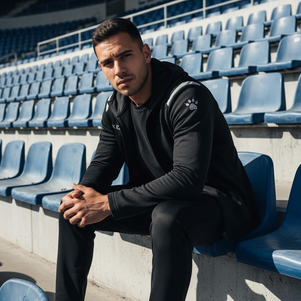 KELME Chaqueta De Chándal Road Negro