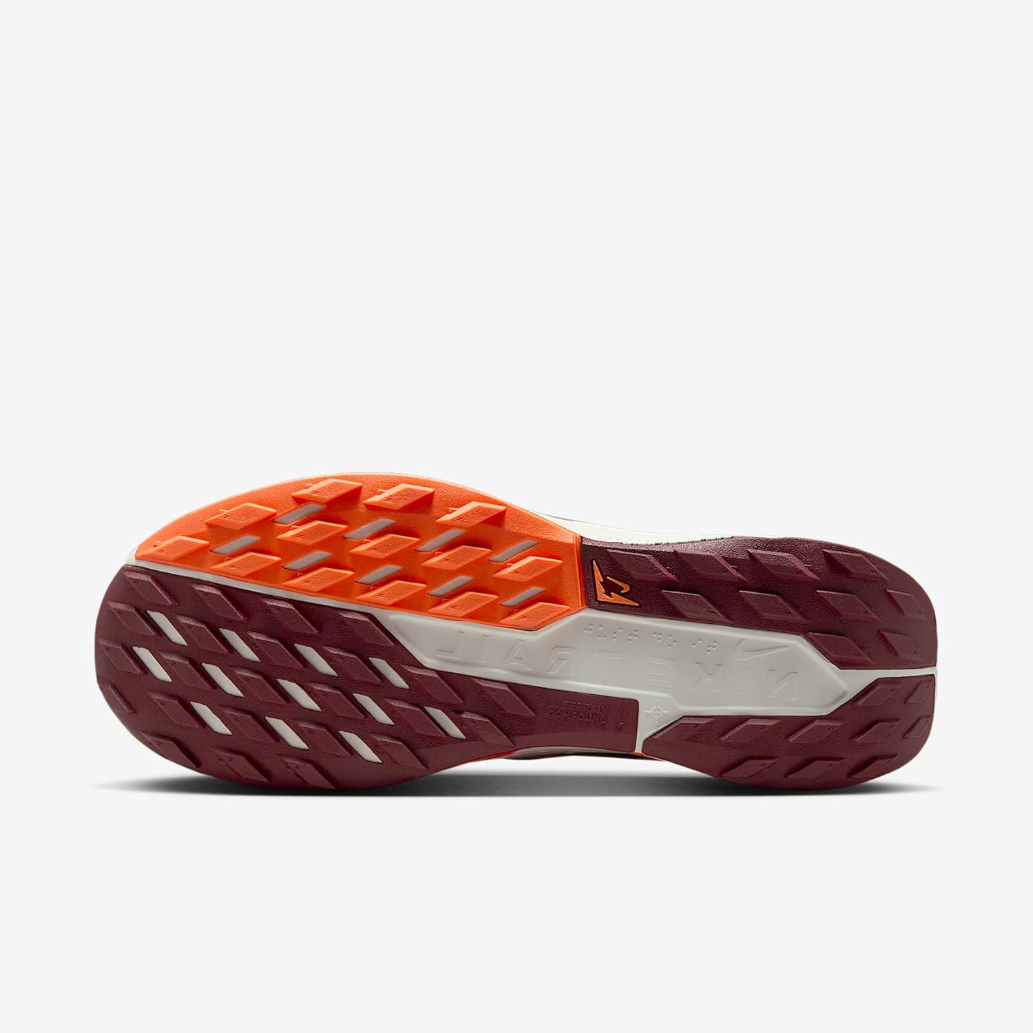 Nike Pegasus Trail 5 Men's Running Shoes (Silt Red/Hyper Crimson/Sail/Dark Team Red) Size 4