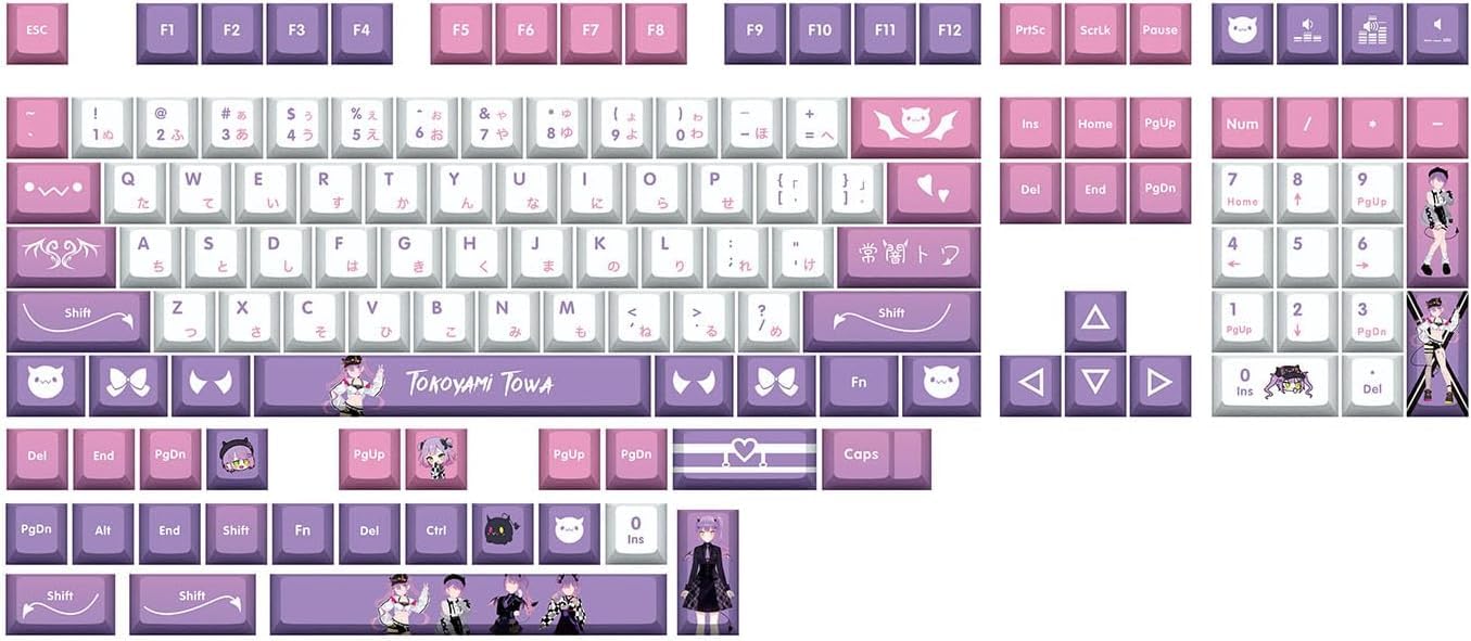 Amazon.co.jp: 常闇トワ グッズ 常闇トワ アニメキーキャッ 悪魔