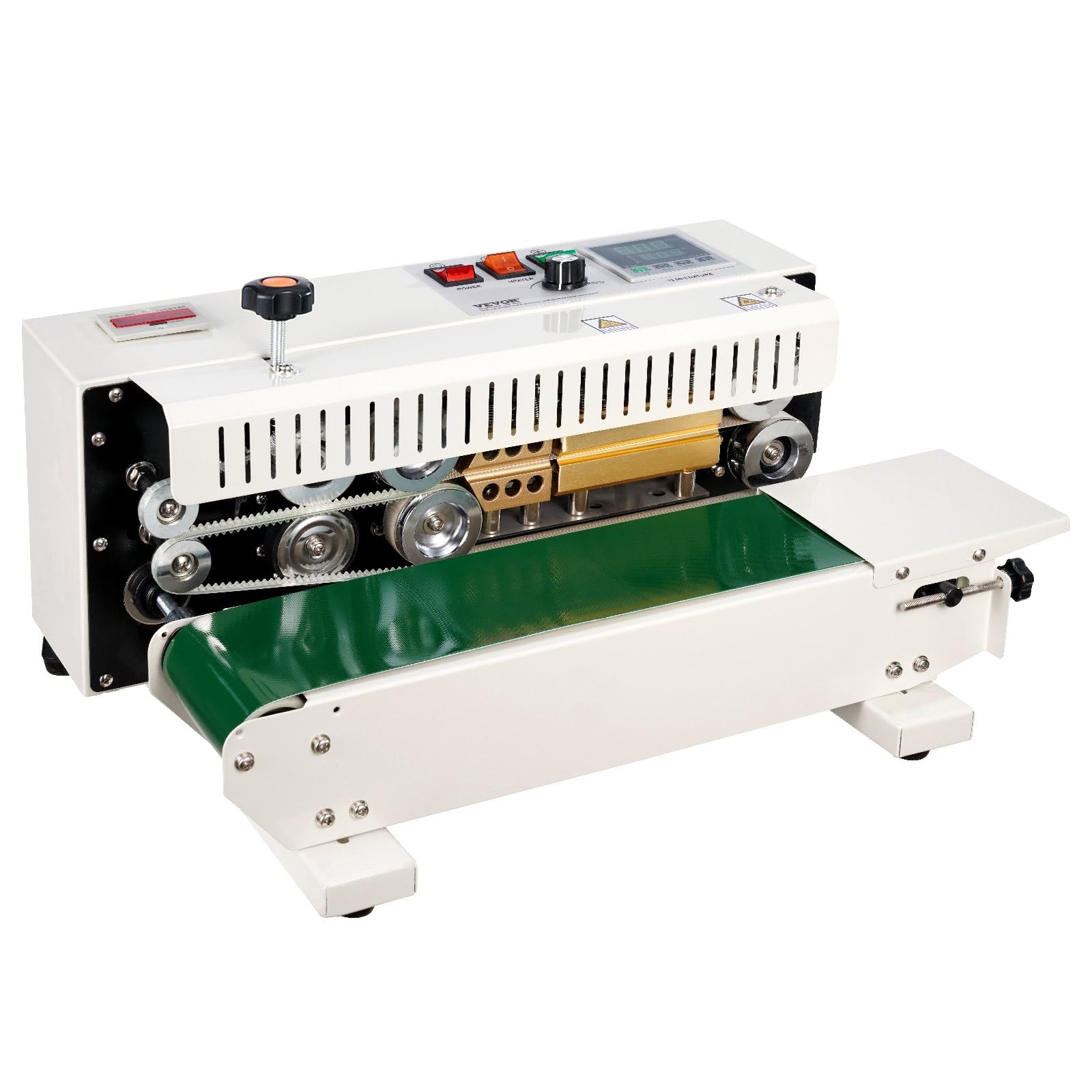 Continuous Bag Band Sealing Machine Horizontal Band Sealer Count Function