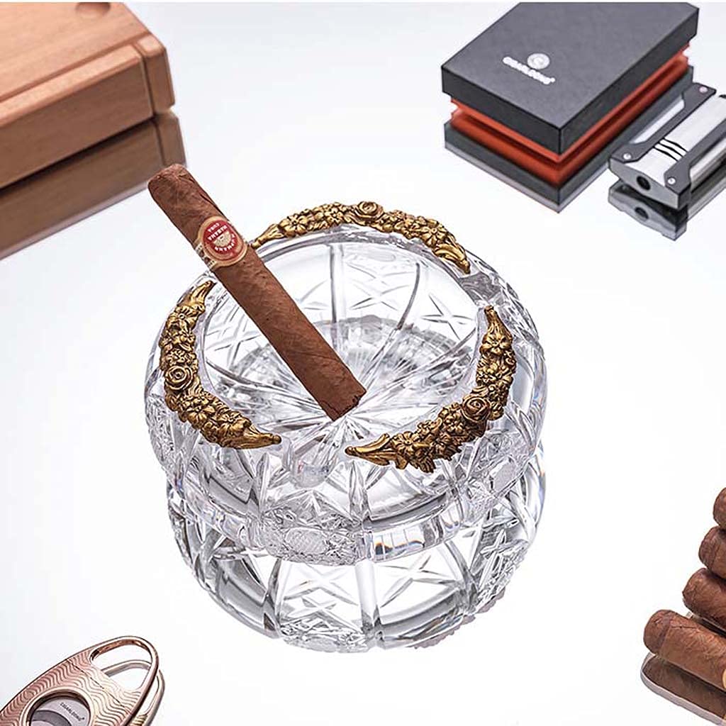 クリスタル灰皿 Amazon.co.jp: ZXW クリスタルシガー灰皿、ヨーロピアンスタイル家庭用